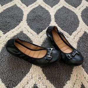 Black, flats
